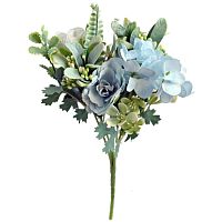 Букет-ветка "Пионовидные розы" 13*13*27 см