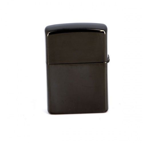 Зажигалка ZIPPO Classic с покрытием Ebony™, латунь/сталь, чёрная, глянцевая, 36x12x56 мм, 24756 Ebony фото 4