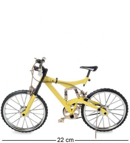 VL-18/3 Фигурка-модель 1:10 Велосипед горный "MTB" желтый фото 2