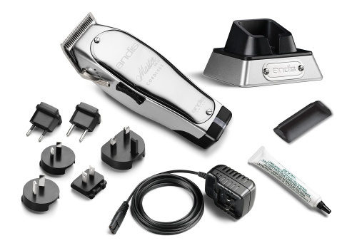 Машинка для стрижки Andis Master Cordless, аккум/сетевая, серебристая фото 2