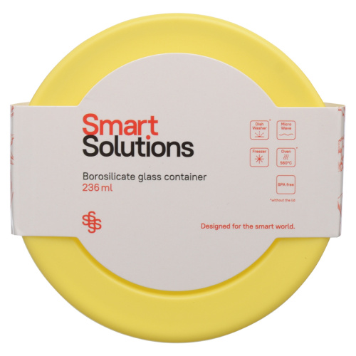 Контейнер для запекания и хранения smart solutions, 236 мл, желтый фото 5