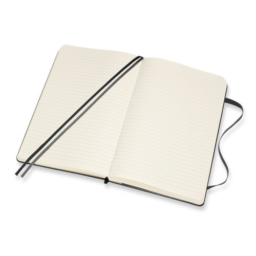 Блокнот Moleskine Classic Expended Large, 400 стр., черный, в линейку фото 4