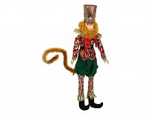 Интерьерная кукла "Мистер циркус - обезьян", полиэстер, 50х18 см, Edelman, Noel (Katherine's style)
