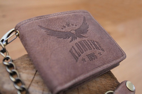Бумажник Klondike Happy Eagle, коричневый, 12,5x10 см фото 11