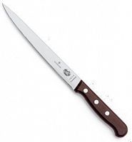Нож Victorinox филейный рыбный, лезвие 18 см, дерево, 5.3810.18
