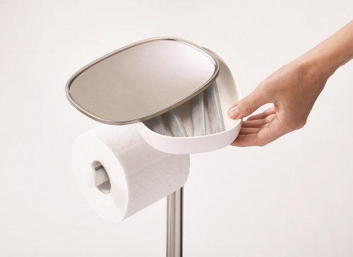 Набор держатель для туалетной бумаги с подносом EasyStore + ёршик для унитаза Flex™ фото 8