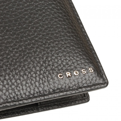 Бумажник для документов с ручкой Cross Hudson, кожа наппа, черный, 14х11х1 см фото 6