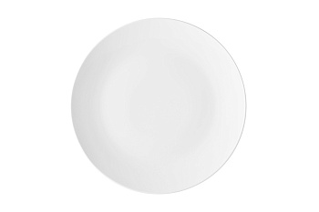 Тарелка закусочная Белая коллекция. 19 см