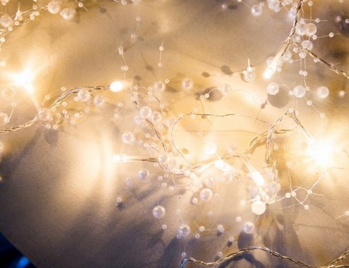 Гирлянда "Ледяная фантазия", 20 теплых белых LED огней, 1,2+0,3 м, батарейки, Kaemingk фото 2