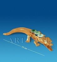 AR-3788/ 1 Фигурка «Крокодил» с цветными кристаллами (Юнион)