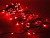 Светодиодная гирлянда Quality Light 100 красных LED ламп 10 м, прозрачный ПВХ, соединяемая, IP44, BEAUTY LED