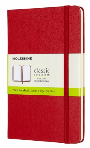 Блокнот Moleskine Classic Medium, 240 стр., нелинованный