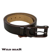 Ремень WILD BEAR LUX RM-119 Dark-brown Elite (коричневый)