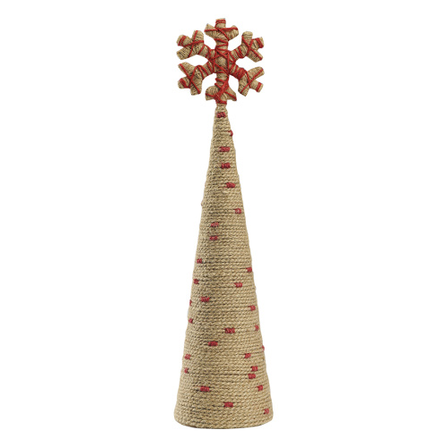 Декор новогодний knitted christmas из джута и гофрированного картона из коллекции new year essential