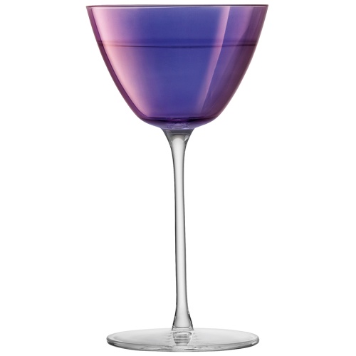 Набор бокалов для мартини aurora, 195 мл, фиолетовый, 4 шт. фото 5