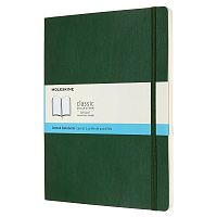 Блокнот Moleskine Classic Soft XL, 192 стр., зеленый, пунктир