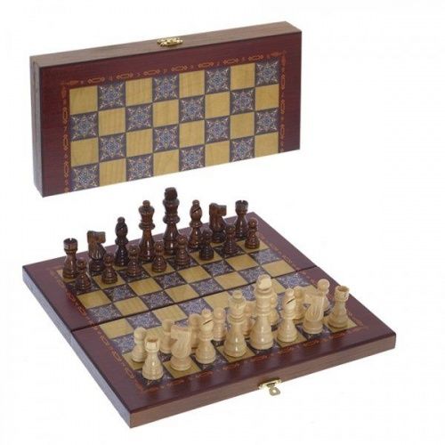 Игра настольная "Шахматы"  "Мозаика" L30 W30 H4 см 712963