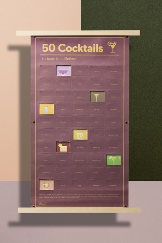 Постер «50 коктейлей, которые нужно попробовать в жизни» фото 2