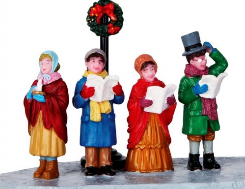 Настольная композиция 'Детский рождественский хор', 9.8х5.9х6 см, LEMAX фото 2