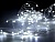 Гирлянда СВЕТЛЯЧКИ, 120 холодных белых mini LED-ламп, 12+3 м, серебряный провод, уличная, Koopman International