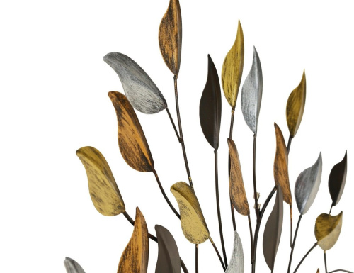 Настенное интерьерное украшение LEAF MELODY, металл, 103х91 см, Boltze фото 2