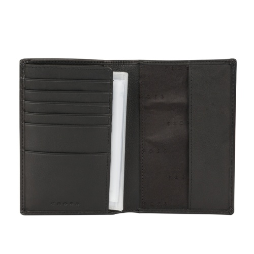 Бумажник для документов с ручкой Cross Concordia, кожа наппа, черный, 14х11х1 см фото 6