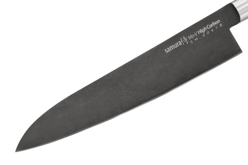 Нож Samura Mo-V Stonewash Гранд Шеф, 24 см, G-10 фото 4