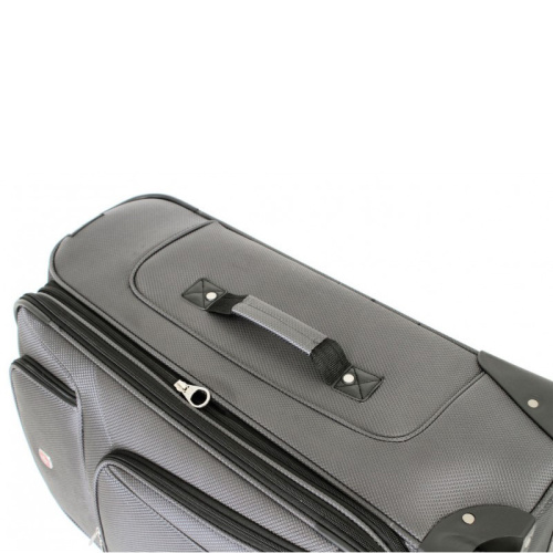 Чемодан Swissgear Sion, серый, 46x27x74 см, 90 л фото 9
