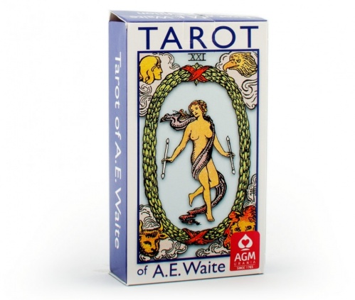 Карты Таро: "A.E.Waite Tarot Blue Edition - Pocket - Spanish"