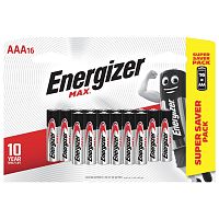 Батарейки алкалиновые Energizer Max LR03 (AAA) 16 шт E301433301 (455107)