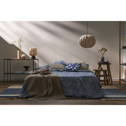Комплект постельного белья темно-синего цвета с принтом Спелая смородина из коллекции scandinavian touch, 150х200 см фото 13
