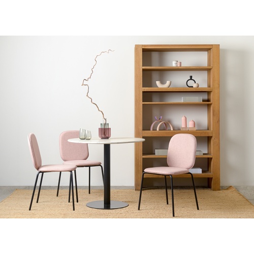 Набор из 2 стульев oswald, рогожка, бежево-розовые фото 10