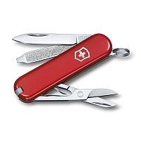 Нож-брелок Victorinox Classic SD Colors, 58 мм, 7 функций, "Style Icon"