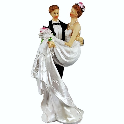 Фигурка "Жених и невеста" L10*W8*H20 см