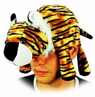 Карнавальная шапочка "Тигр лежащий" (для детей и взрослых), Торг-Хаус