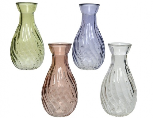 Декоративная вазочка "Софи", стекло, 5.5х10 см, разные модели, Kaemingk