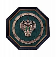 Часы в пластиковой раме Эмблема Прокуратуры РФ, ЧП-05