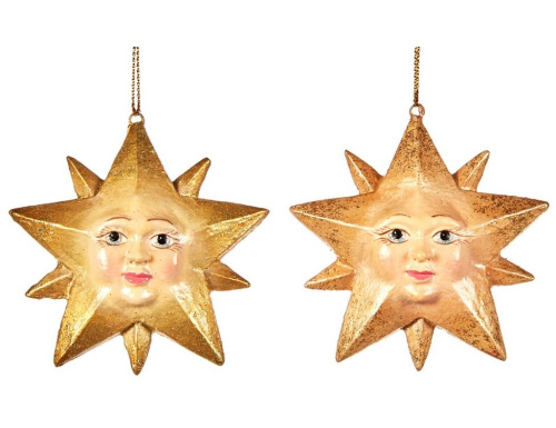 Ёлочная игрушка "Звёздная улыбка", полистоун, 8 см, разные модели, Goodwill