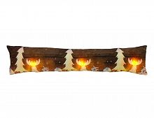Светящаяся подушка "Новогодний уют", 3 тёплых белых LED-огня, 83 см, Peha Magic