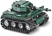 Конструктор Cada Technics, Танк Tiger 1, 313 деталей, пульт управления - C51018W