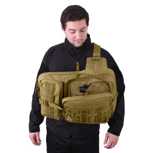 Тактический однолямочный рюкзак Rothco Tacsling фото 3
