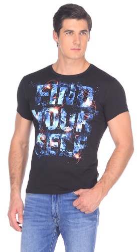 Мужская футболка"Find Your Self" фото 2