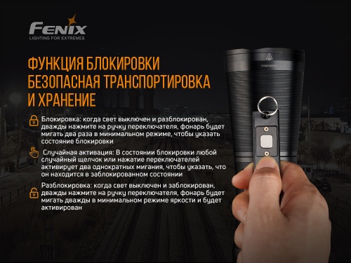 Фонарь светодиодный Fenix WT50R, 3700 лм, аккумулятор фото 14