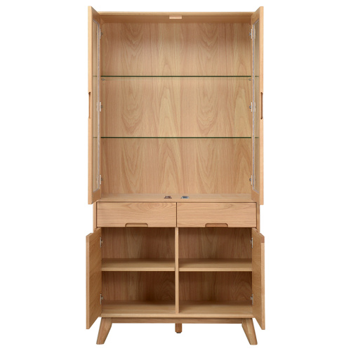 Сервант unique furniture, rho, 94,5х45х190 см фото 2