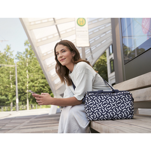 Сумка allrounder s pocket signature navy фото 2