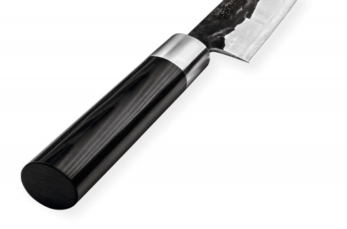 Набор: нож Samura универсальный Blacksmith, 16,2 см, гвоздичное масло, салфетка фото 6