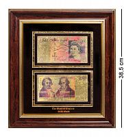 HB-011 Панно "Банкноты 50 GBP (фунт стерлингов) Англия - 2/size"