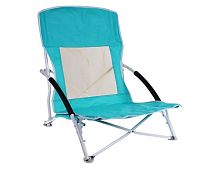 Складное пляжное кресло CAMPING LIFE, полиэстер 600D, металл, максимальная нагрузка 110 кг, 55х60х64 см, Koopman International