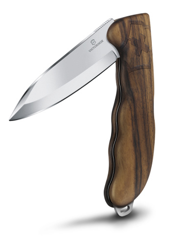 Нож Victorinox Hunter Pro, 136 мм, рукоять из орехового дерева фото 2