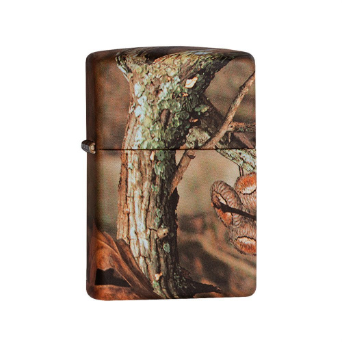 Зажигалка ZIPPO MOSSY OAK® BREAK-UP INFINITY, латунь/сталь, камуфляж, матовая, 36x12x56 мм, 28738